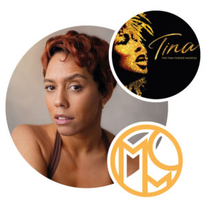 Jayme-Lee Zanoncelli appearing as one of the Ikettes in Tina: The Tina Turner Musical